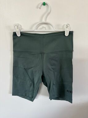 NOBULL Dark Green High-Rise Women's Bike Shorts